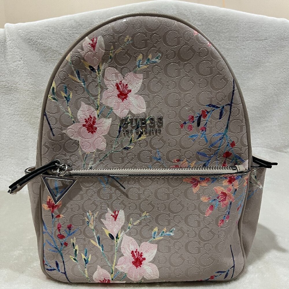 Guess floral backpack